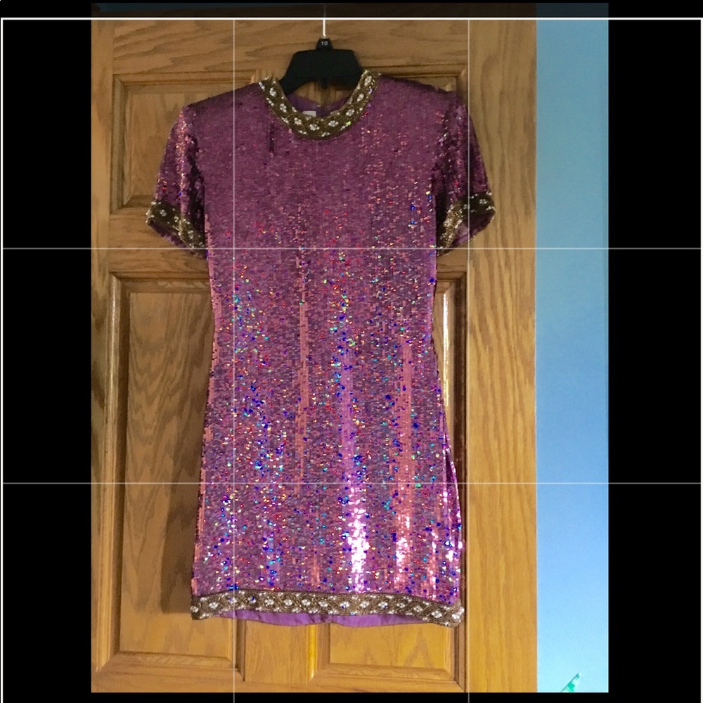 Neiman Marcus size 4 sequined dress